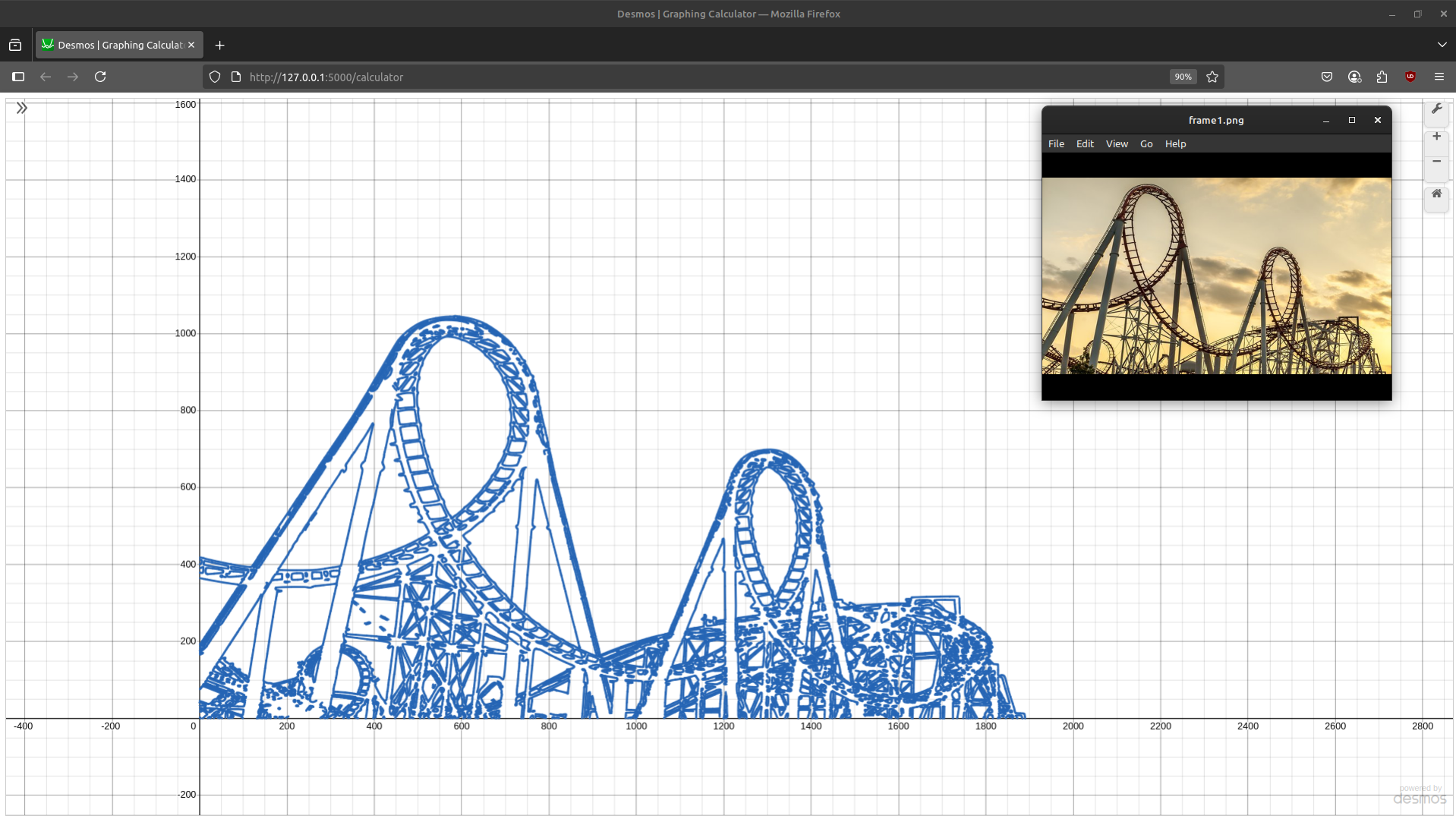 Desmos Renderer Screenshot